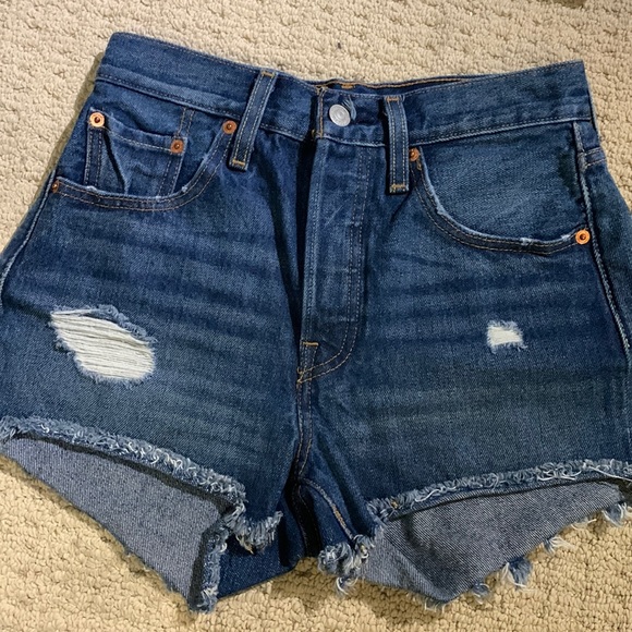 Blue Jean Shorts - Picture 1 of 4
